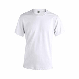 T-SHIRT UOMO GIROCOLLO MANICA CORTA BIANCA 150gr