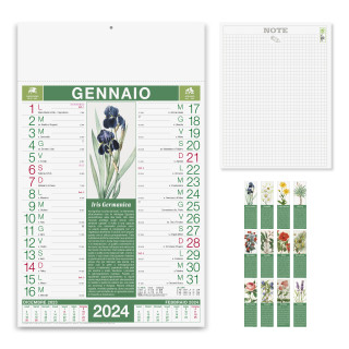 CALENDARIO ILLUSTRATO ERBORISTERIA cm. 29x47