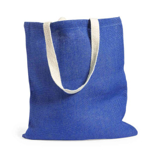 SHOPPER IN JUTA (240gr) CON MANICI MEDI IN COTONE 38x42 cm