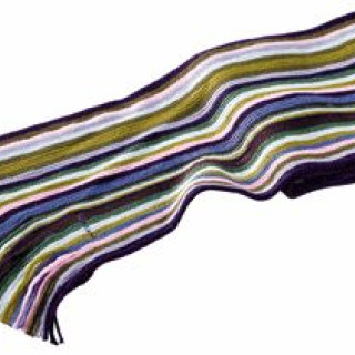 CAPUCCI SCIARPA MULTICOLOR IN ACRILICO