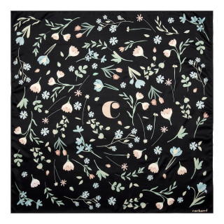 CACHAREL FOULARD "AMBRE" IN POLIESTERE 65x65 cm